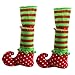Tinksky Pair of Christmas Table Leg Covers Elf Elves Feet Shoes Legs Party Festival Decorations christmas gift