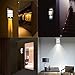 JEBSENS WL01 Luxury Aluminum Stick Anywhere Bright Motion Sensor LED Wall Sconce Night Light, Wireless Auto On/Off Step Lights for Hallway, Pathway, Stair, Garden, Wall, Drive Way