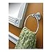 Dreamslink Round Collection Wall Mounted Towel Ring Brush Nickel