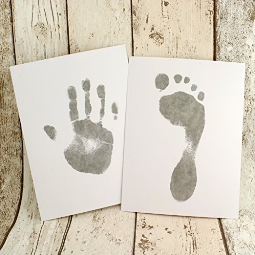 Six Sheet Baby Hand and Foot Print Inkless Wipe Kit Ready to Frame