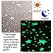 WAYCOM Glow in The Dark Throw Blanket,Super Soft Stars Pattern Flannel Blanket Star Shining Luminous Blanket Christmas Fun Gift for Girls Boys Kids 60''x50''