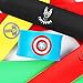 Superhero Slap Bracelets for Kids Boys & Girls Birthday Gifts Party Supplies Favors Wristband Accessories Wrist Strap (12 pack)