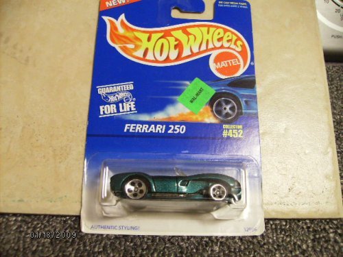 Hot Wheels Ferrari 250 #452 5 Dot Wheels 1:64 Scale