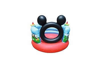 Bestway Tappeto Elastico Gonfiabile Disney Topolino 150 X 130 Cm
