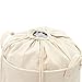 EZOWare Laundry Hamper, Collapsible Clothes Storage Basket for Kids Baby Nursery Bathroom, White, Small