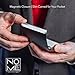 NOMĒ Slim Black Leather Business Card Case Holder - Mens Womens Credit Card Pocket Wallet
