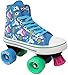 Lenexa Roller Skates for Girls - Pixie Unicorn Kids Quad Roller Skate - Indoor, Outdoor, Derby Children's Skate - Rollerskates Made for Kids - High Top Sneaker Style - Great for Beginner