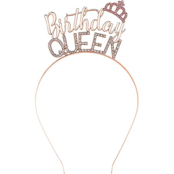 Birthday Queen Crown Brooch Pin - Bling Rhinestone Crystal Lapel Pin For Women