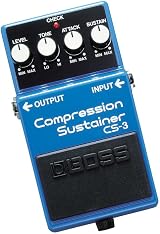 BOSS CS-3 Compressor/Sustain Pedal for Guitar Bass view 5