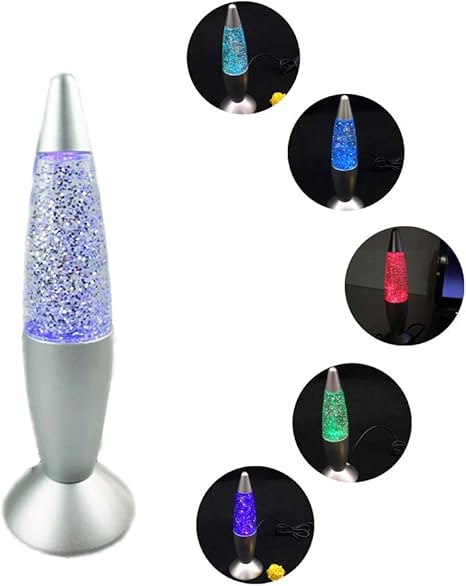 kids glitter lamp