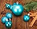 AMS Christmas Ball Ornaments (Turquoise, 40mm)