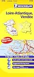 Michelin Map France: Loire-Atlantique, Vende 316 (Maps/Local (Michelin)) (English and French Edition)