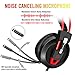 Gaming Headset, Prymax Gaming Headphones USB 7.1 Surround Sound Headset with 360° Adjustable Noise Canceling Mic, Crystal Clear Sound, Soft Ear-Cup, LED Light for PC/Mac/Nintendo Switch/PS4thumb 1