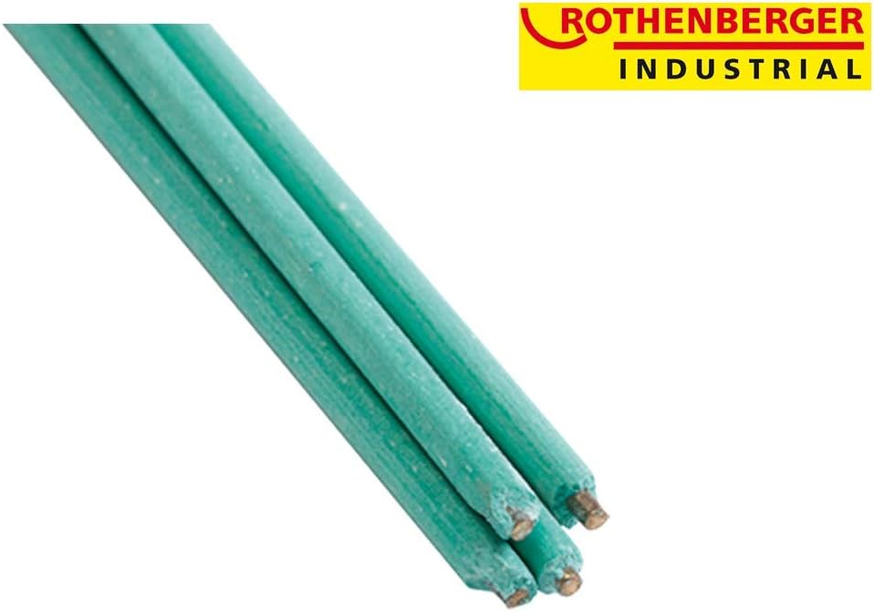 ROTHENBERGER Industrial Special Silver Hard Soldering Rods 12%, ROLOT 609, 4 Pieces, diameter 1.5 x 500 mm