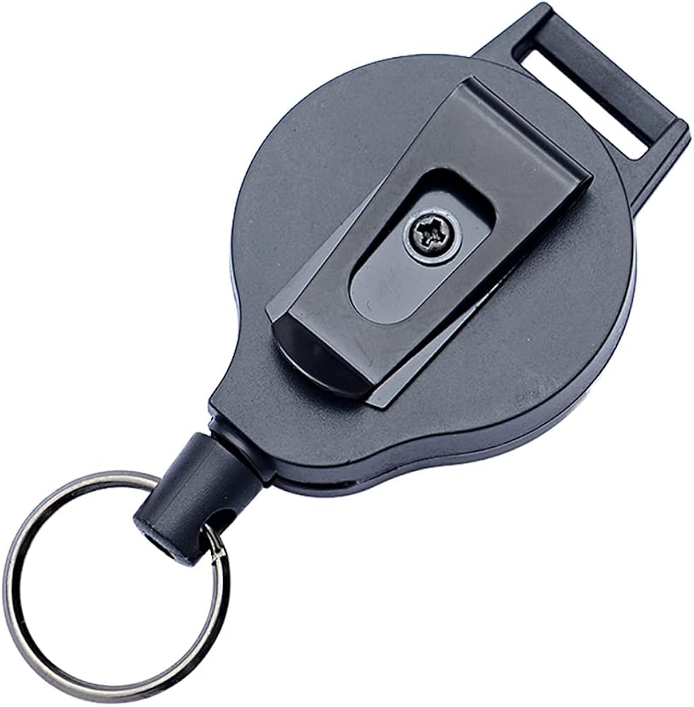 Savlot Keychain Retractable Keyrings Extendable Key Chain Telescopic