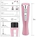 Women Shaver, Richoose Women's Painless Hair Remover Perfect for Face/ Leg/ Hand/Bikini/Armpit.Blackhead/Whitehead/Acne Pimple Extractor Tool Kit 4Pcs for Lady Facial Skin Protect ,With 2 AA batteries