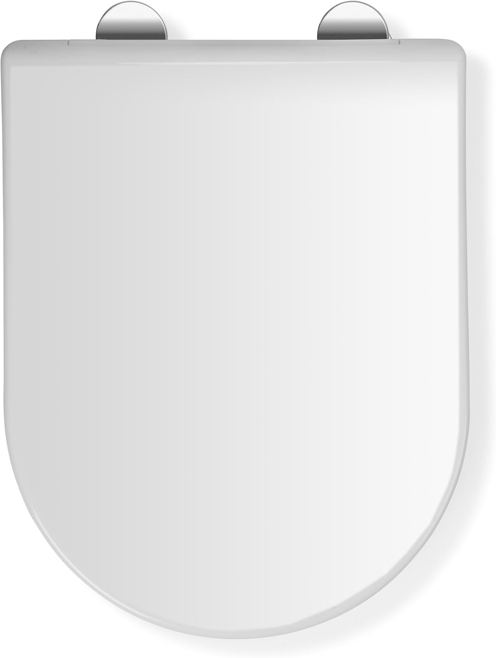 Croydex Malo Flexi-Fix Long D Shape Toilet Seat Soft Close Quick Release
