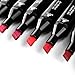 48 Colors Marker Pen Set, AGPtEK Permanent Dual Tips Marker Pens Art Markers with Zipper Carrying Bag for Kids Adults Drawing, Sketching, Highlighting & Underlining