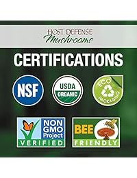 Host Defense® cápsulas de cola de Turquía, NCTV120, 1