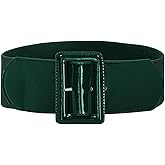 GRACE KARIN Women's Stretchy Belt 1950s 3 Inch Wide Elastic Belts