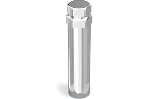 White Knight 3800A10 Ten Spline Key Adapter to Unlock 20mm Outside Diameter 10 Spline Lug Nuts - Fits 3/4" & 13/16" Hex Wrench