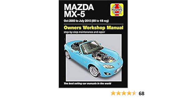 Mazda Mx5 Petrol 05 15 Owners Manual 0699414012527 Books