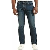 GUESS mens Eco Slim Straight Jeans, Blue Guitar, 30x32 US