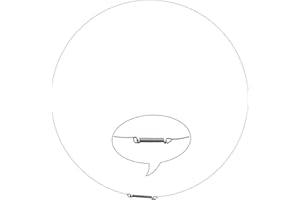 BKIFU DC97-04973B Washer Door Boot Spring Clamp Repalcement for Samsung DC97-04973B Washing Machine，Door Seal Clamp，Prevents Water Leaks