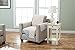 Home Fashion Designs Deluxe Reversible Quilted Furniture Protector. Perfect for Families with Pets and Kids. (Chair, Marine Blue/Linen)