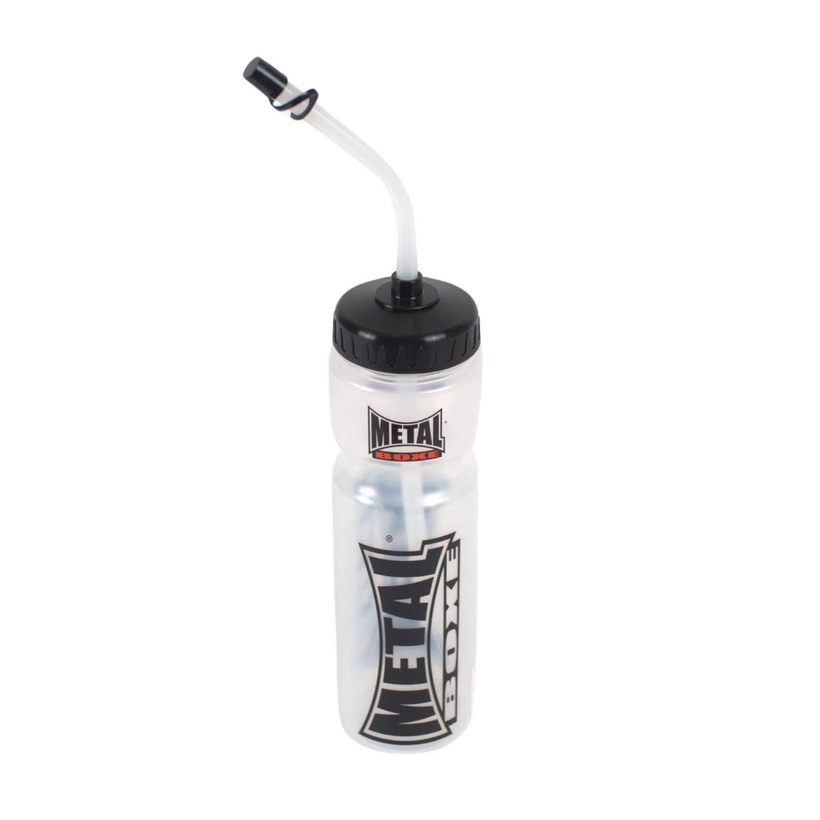 METAL BOXE MB002 Unisex Adult Bottle, White/Transparent