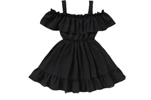 VINUOKER Toddler Baby Girls Dress Spring Summer Dresses Toddler Party Princess Dress