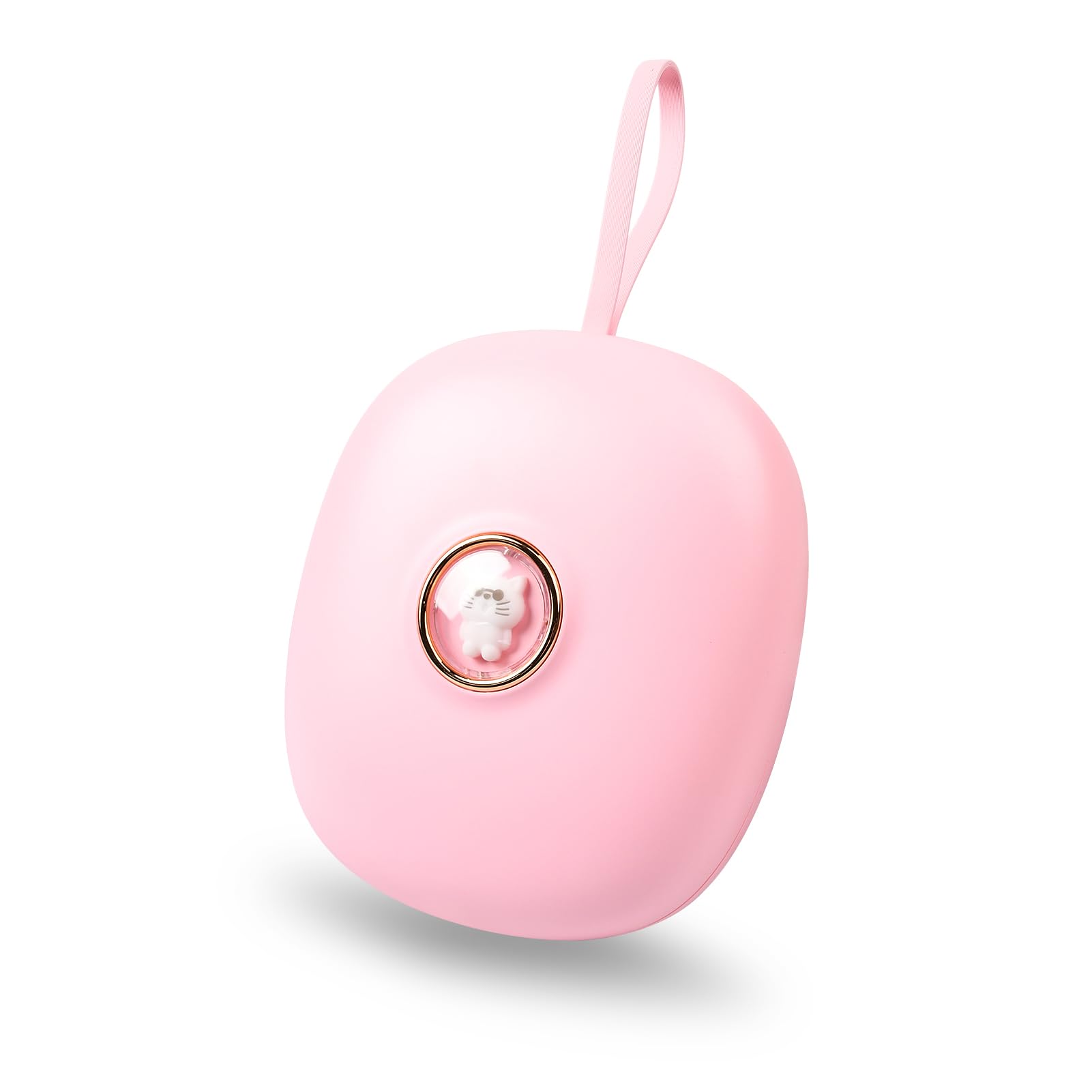 Pumwoy Vibration Alarm Clock Under Pillow, Bed Shaker Alarm, Vibrating Alarm Clock, Silent Digital Mute Clock, Kids Alarm Clock, Alarm Clock for Heavy Sleepers, Deaf People (Pink)