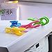 Beach Towel Clips, ECROCY Towel Clips for Chairs on Cruise, 8 Pack Double Thickness Large Clips Clamps,Clothes Pegs,Beach Towel Holder to Keep Your Towel from Blowing Away,Heavy Duty