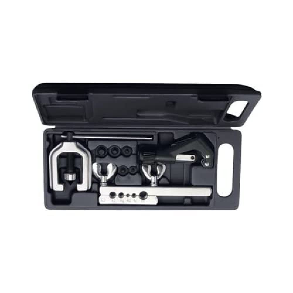 Bahco 4480/2-ZD Double Flaring Tool Set with Tube Cutter, Silver/Black