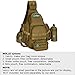 HUNTVP Tactical Sling Backpack Military Daypack Molle Chest Shoulder Bag