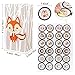 Aytai 48pcs Woodland Party Favor Bags, 3D Animal Party Bags with Thank You Stickers for Kids Woodland Creatures Baby Shower Birthday, Woodland party supplies