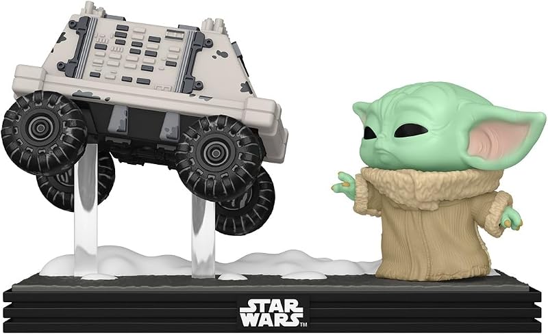 Pop! Moments: Mandalorian & Grogu - Grogu with Polar Mouse Droid