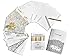 Max Extra Coloring Greeting Cards, Set of 12 Elegant Cards to Color and Share for All Occasion, 4.2 x 5.8 inch, Plus Pack of 12 Color Pencils and One Coloring Blank Notebook