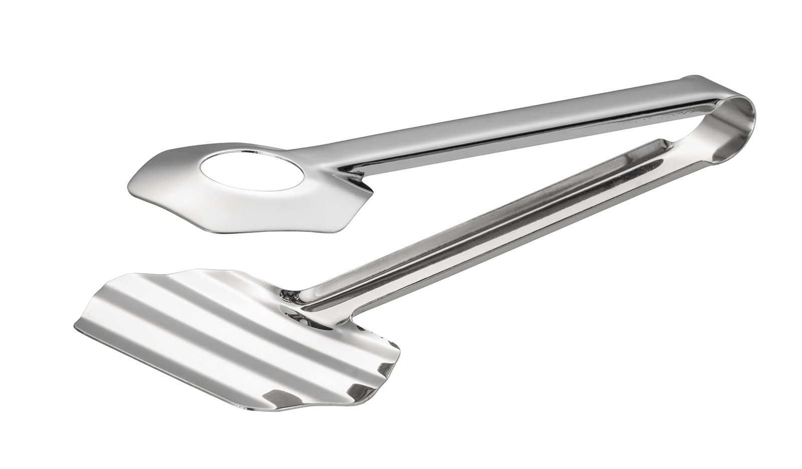 APS Tidlos Asparagus Tongs, Total Length: 24.5 cm, Stainless Steel, Highly Polished, Shovel Dimensions: 7 x 11 cm