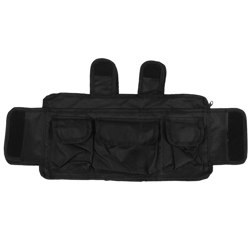 Deluxe Wheelchair Bag Walking Aids Bag Storage Tote with Multiple Pouches for Carrying Loose Items