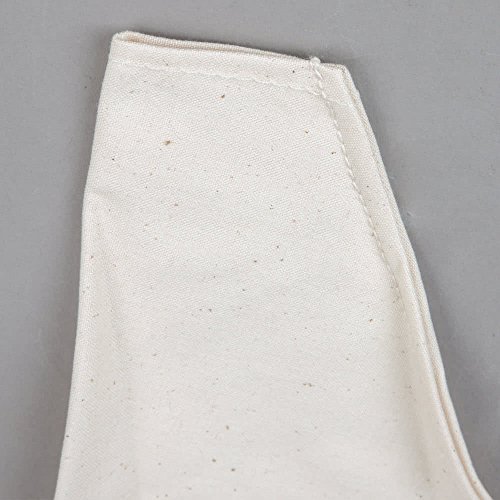 Ateco 3224 24" Canvas Pastry Decorating Bag - Durable Heat Resistant Canvas, Hemmed Tip, French Seamed Side.