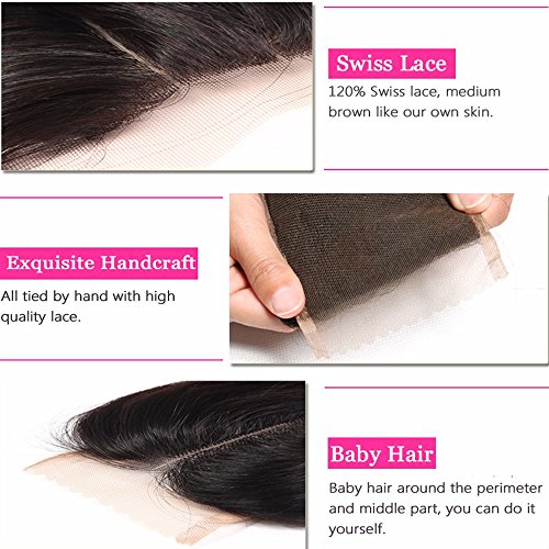 Aliglossy Brazilian Virgin Hair Funmi Hair With Closure Short