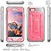 SUPCASE Unicorn Beetle Pro Series Case Designed for iPhone 7 / 8 / iPhone SE 2 (2020) / iPhone SE 3 (2022), Full-body Rugged Holster Case with Built-in Screen Protector (Pink/Gray)