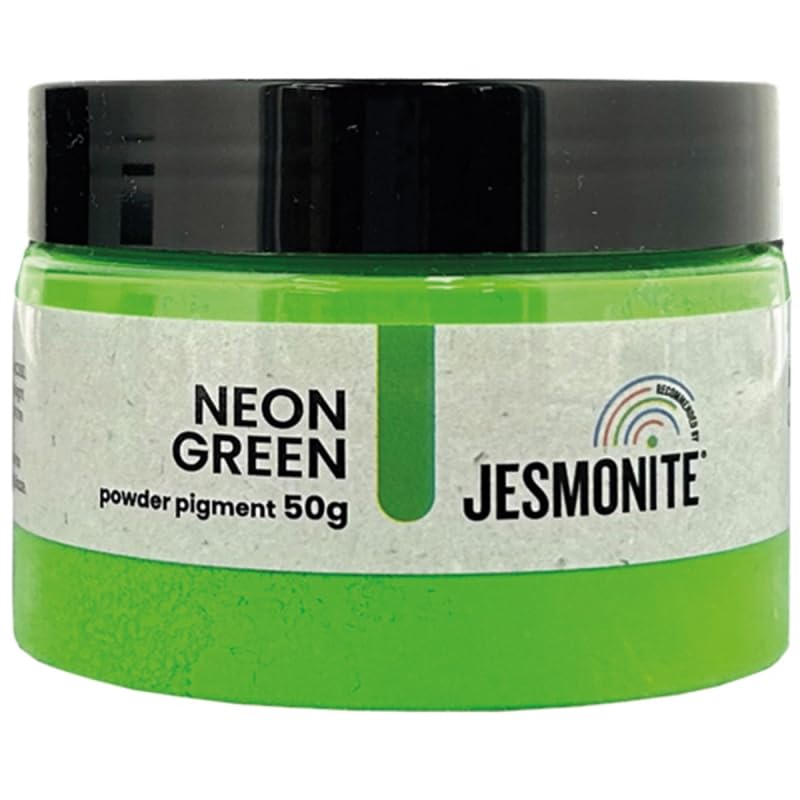 Jesmonite Fluorescent Powder Pigment 50g Green