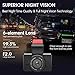 Dash Cam 1080P Full HD, 3 Inch Dashboard Camera Car Recorder, Include 16GB Micro SD Card, OBD Port 170°Wide Angle Dashcam Driving Loop Recording G-Sensor Night Vision Motion Detection Parking Monitor