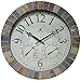 Infinity Instruments Inca Indoor/Outdoor Mosaic Wall Clock