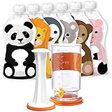 Squooshi Filling Station and reusable pouches (Squooshi Filling Station+ 6 pack)