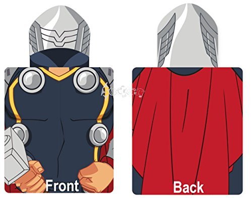 Disney Marvel Avengers Thor Poncho Hooded Towel