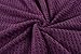 Simple&Opulence Solid Coral Jacquard Dot Velvet 50 X 60-Inches Throw Blanket, Purple