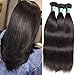 Msbeauty Brazilian Remy Silky Straight Hair weave 1 Bundles of 14 inch 100g Straight Virgin Human Hair Natural Color